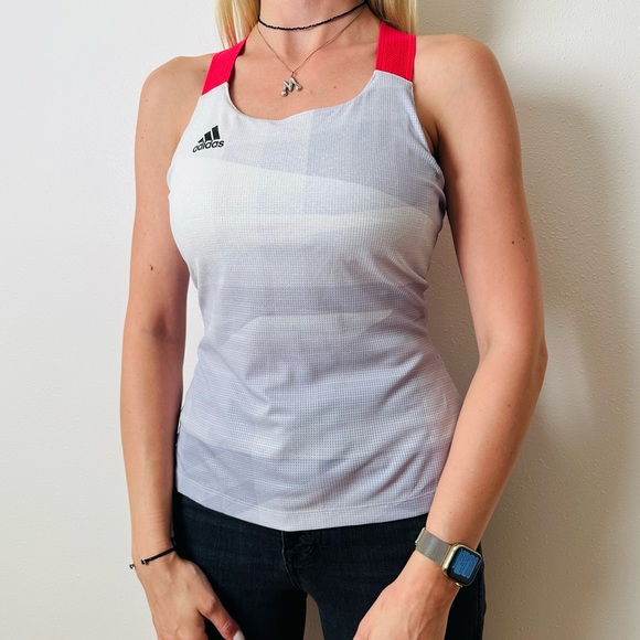 New Adidas Y Olymp Heat.RDY Sleeveless T-Shirt - Picture 1 of 10